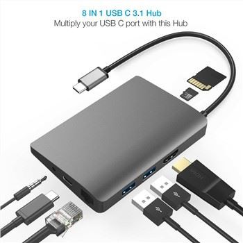 توپی 8 در 1 نوع C