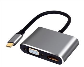 هاب نوع C 2 در 1