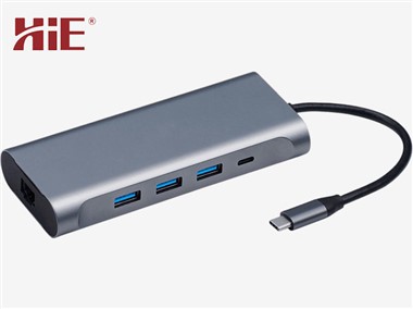 USB-C 9-در-1 ایستگاه اتصال